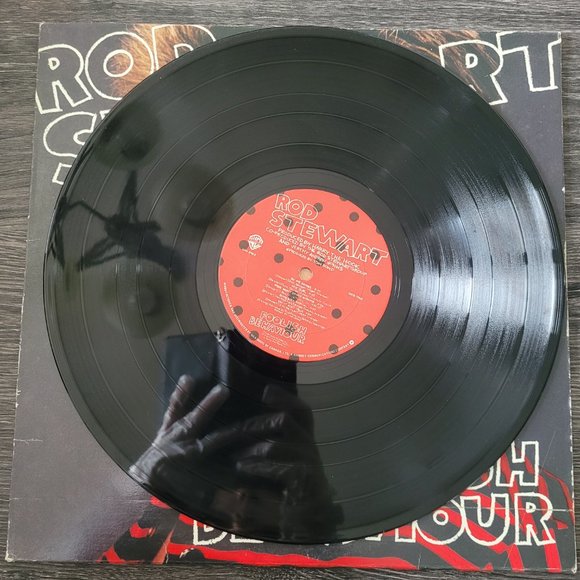 Rod Stewart Foolish Behaviour Vinyl - Fair Condition - Picture 3 of 4